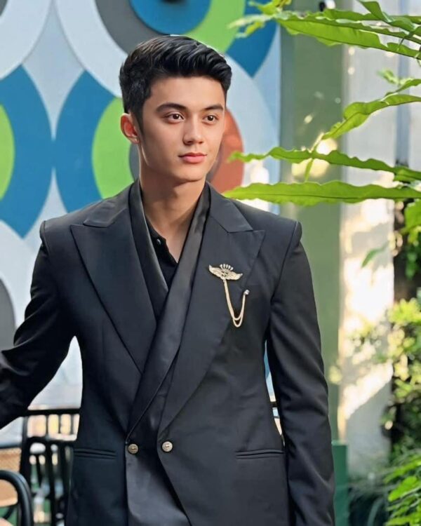 Layered Lapel Black Suit D&G Inspired suit, authentic wool